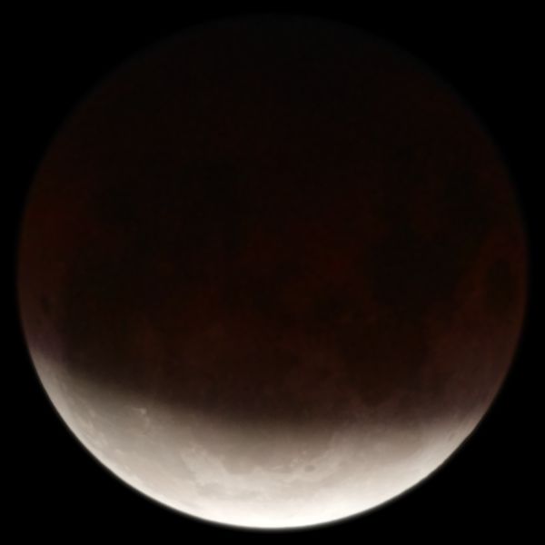 Partial Lunar Eclipse 2026-08-28 — Three Quarters Out