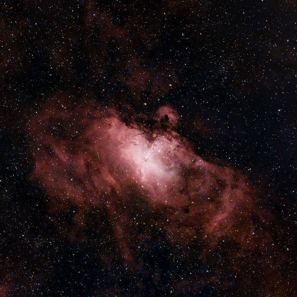 M16 - The Eagle Nebula, September 2026. Approx 12 hours of observational data.